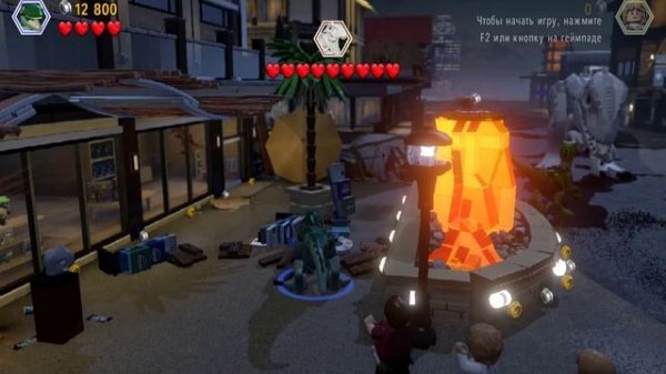 Lego jurassic world Прохождение Часть 20 - Решающая схватка/Финал