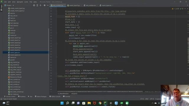 Populate a ComboBox from a csv file смотреть онлайн