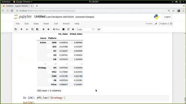 Accessing data in a multi index data frame смотреть онлайн