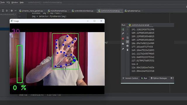 PYTHON - URMARIREA MAINII SI CONTROUL VOLUMULUI PRIN GESTURI. MODELE DE INVATARE AUTOMATA PARTEA I смотреть онлайн