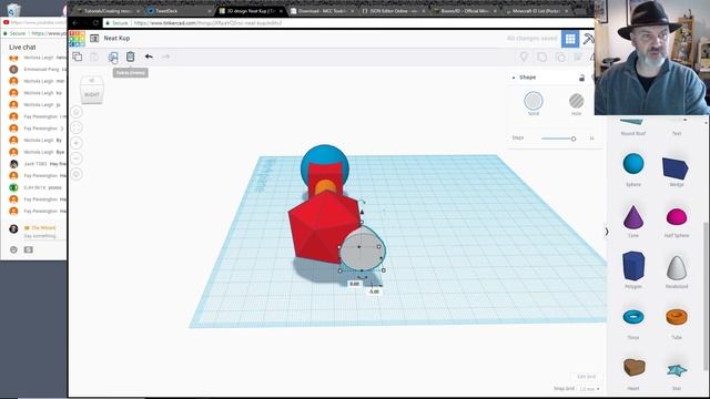 HOW TO MAKE A SPACESHIP IN Minecraft Bedrock with Tinkercad and MCedit LIVESTREAM смотреть онлайн