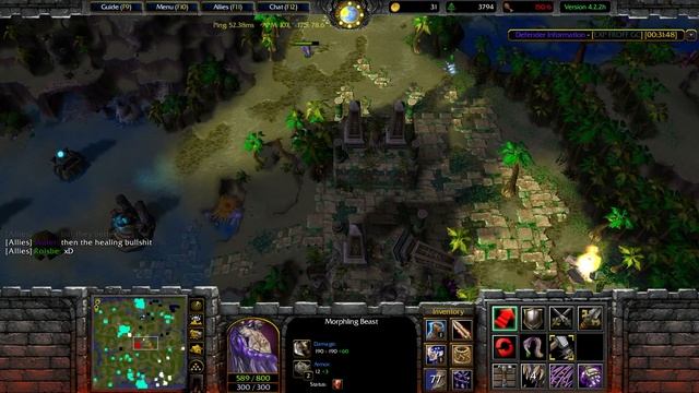 Island Defense Warcraft 3 Builder Gameplay 9 смотреть онлайн