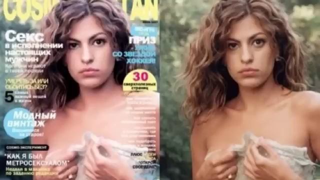 Models & Celebrities before and after photoshop смотреть онлайн