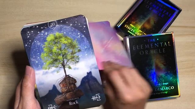 ELEMENTAL ORACLE CARDS: Full Flip-through! Holographic box, silver edging, gorgeous artworks! ?? ? смотреть онлайн