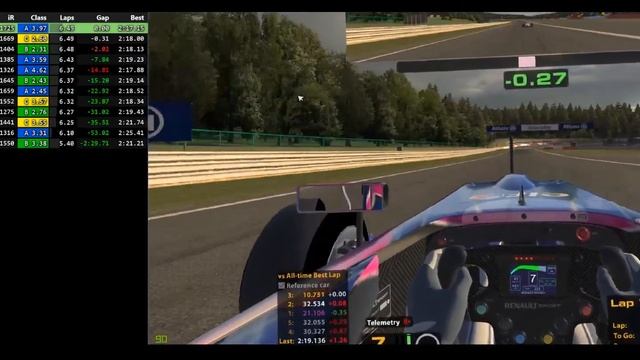 iRacing - Formula Renault 2.0 - Spa (08/15/2017) смотреть онлайн