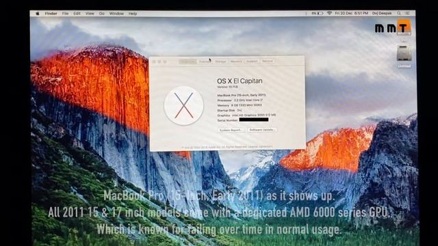 15"/17" 2011 MacBook Pro with faulty AMD GPU fixed || Mad Mac Tech смотреть онлайн