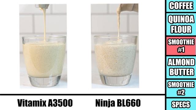 VITAMIX A3500 Ascent vs NINJA Professional BL660 - SEE THE DIFFERENCE - Blender Wars! смотреть онлайн