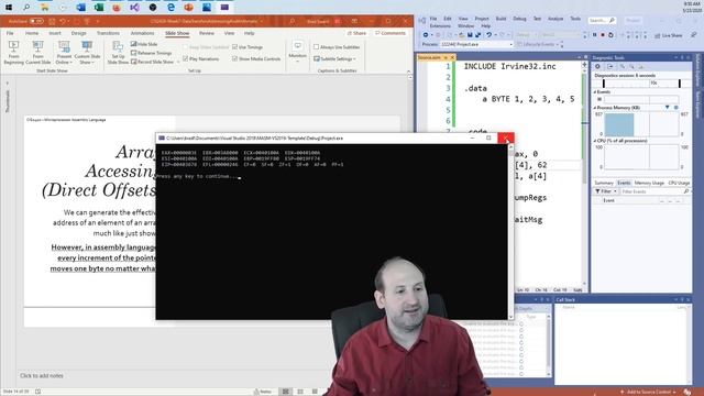 x86 Assembly Language - Arithmetic Operations, Data Transfers, and Memory Addressing смотреть онлайн