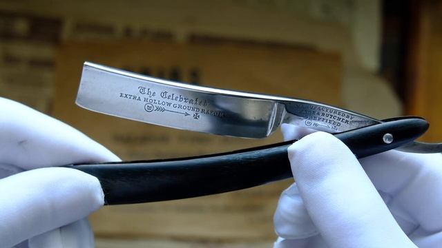 Обзор опасной бритвы Wade & Butcher. The Celebrated Extra Hollow Ground Razor. Sheffield смотреть онлайн