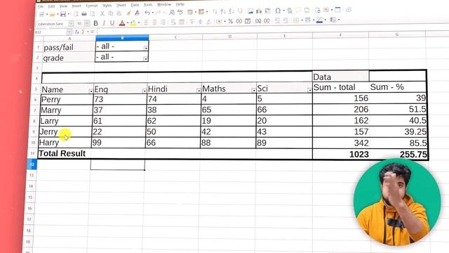 Pivot table, Pivot chart, Calc, Excel, Libre office, CCC, Olevel смотреть онлайн