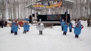 Танец на Масленицу.