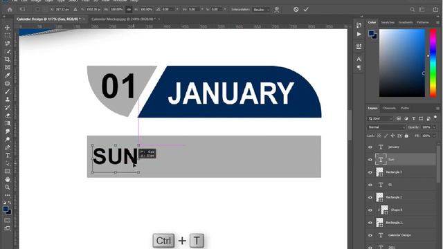 Professional Calendar Design Photoshop Tutorial смотреть онлайн