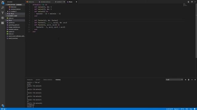 Solution to Challenge 4: Fibonacci solution with tail recursion смотреть онлайн