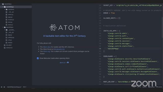Class ( 8.30 pm batch ) Django Application смотреть онлайн