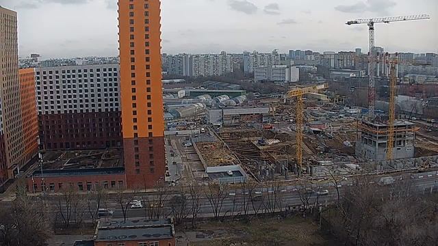 ПИК Кольская 8 ( камера 2 ) таймлапс с 25-03-2023 по 31-03-2023 смотреть онлайн