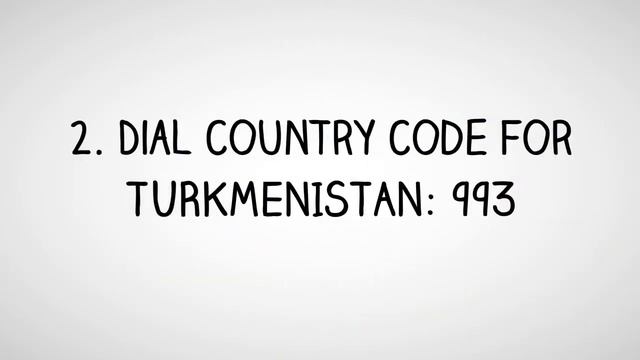 Turkmenistan Dialing Code - Turkmenistani Country Code - Telephone Area Codes in Turkmenistan смотреть онлайн
