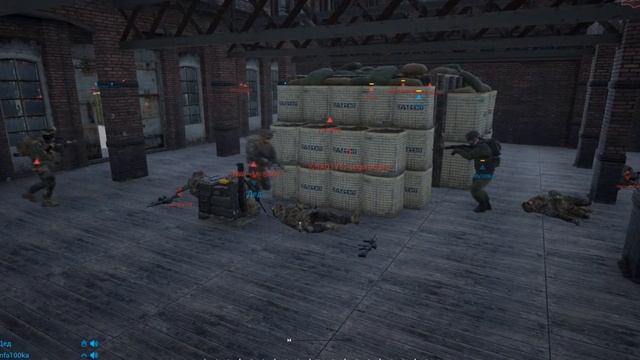 двойной забел, захват и блокировка точек в SQUAD смотреть онлайн