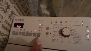 Стирал машина BOSCH с вертикал  загрузкой WOT202540E