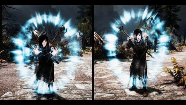 [Skyrim SE/AE] Goetia Animations - Magic Spell Casting v1.2 + Enchanted Staves v1.3 смотреть онлайн
