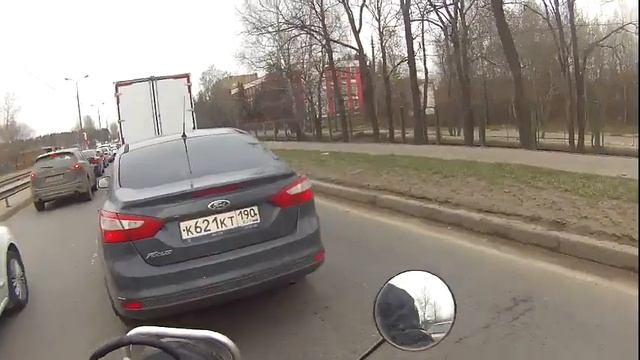 Невошедшее. Подборка дорожных моментов с экшен-камеры. смотреть онлайн