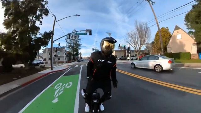 Casual ride on Veteran Sherman Electric Unicycle EUC смотреть онлайн