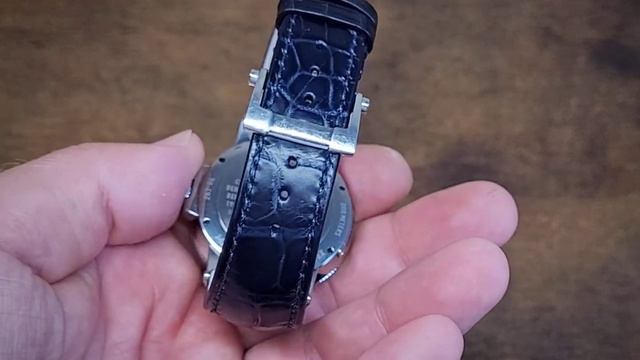 Ремешок из крокодила для Ulysse Nardin Marine Chronometer смотреть онлайн