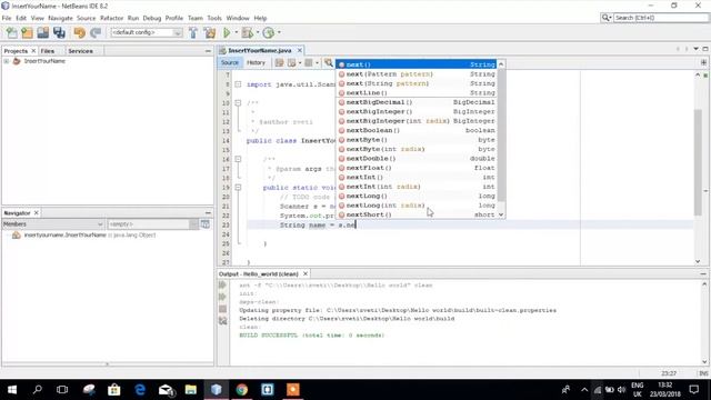 Java Scanner and User Input смотреть онлайн