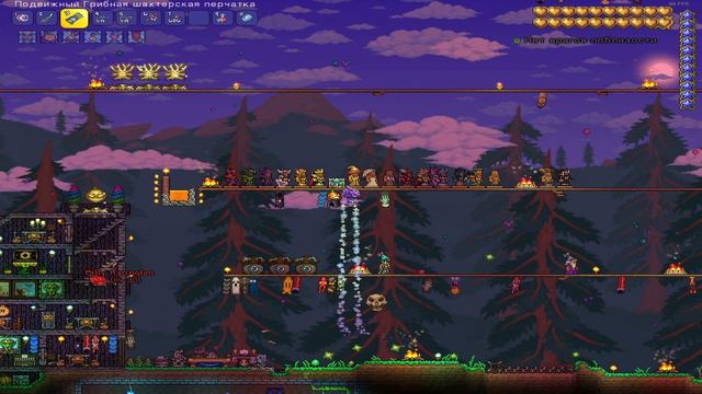 TERRARIA новичка часть 10 ( чёртовы луны ) Гайд на все луны смотреть онлайн
