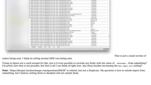 Drupal: PHP Warning: Unknown: Input variables exceeded 1000 and how to fix смотреть онлайн