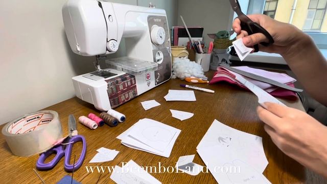 Слоник из фетра своими руками // Выкройка из фетра // МК для начинающих смотреть онлайн