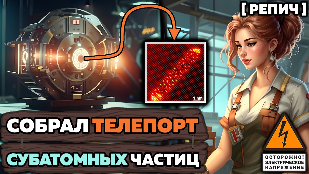 🧪 Собрал и испытал ТЕЛЕПОРТ | Чудеса КВАНТОВОЙ физики | Химбио блог №8 [Репич] смотреть онлайн