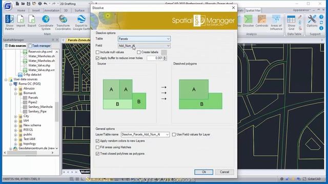 Dissolve Polygons (GstarCAD) - Spatial Manager Blog смотреть онлайн