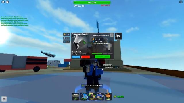 roblox- tower defense simulator plushie commander skin showcase смотреть онлайн