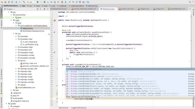 Android Notifications - Part 3, Constructing Notifications | Channel Id смотреть онлайн