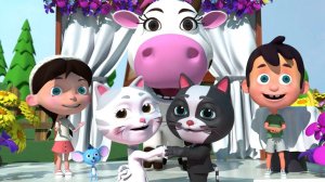 Кот живет на старой крыше Детские Песни про Животных БроиСис - Детские Песни