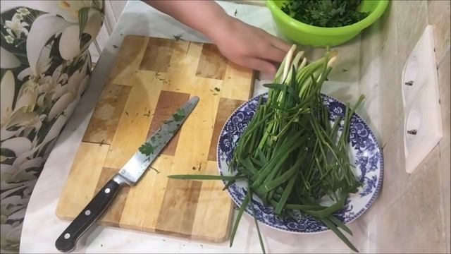 Зелень на зиму, в целлофаном пакете. смотреть онлайн