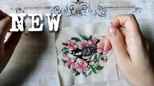 Вышивка крестиком. Полная версия создания миниатюры, от начала до конца