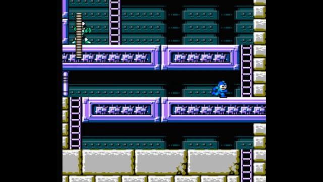 Dendy (Famicom,Nintendo,Nes) 8-bit MegaMan (RockMan) 5 part stage 2 ProtoMan