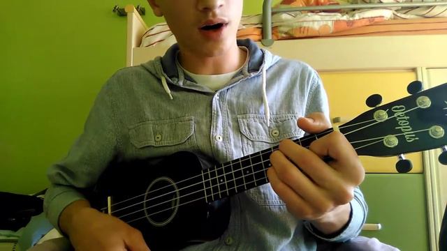 We don't believe whats on TV- ukelele cover смотреть онлайн