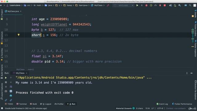 Chapter - 4 || Char Byte and Short Types in Java || #10 смотреть онлайн