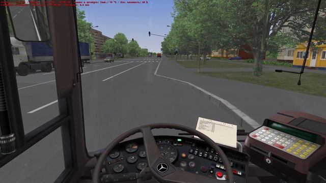 OMSI 2 ЧИСТОГОРСКАЯ ОБЛАСТЬ 0.9.4 МАРШРУТ 38 НА MERCEDEC BENZ O407