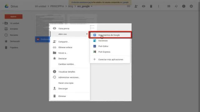 Google OCR. Convierte el texto de una imagen en un archivo de Google Docs смотреть онлайн