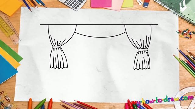 How to draw a Stage - Easy step-by-step drawing lessons for kids смотреть онлайн