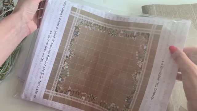 ВЫШИВКА 1,8x1,8м. МЕСЯЦ СТАРТОВ. СКАТЕРТЬ ОТ ДАМСКОГО СЧАСТЬЯ/ОБЗОР НАБОРА. смотреть онлайн
