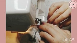 Пришиваем трикотажные манжеты на трикотажные брюки без намётки