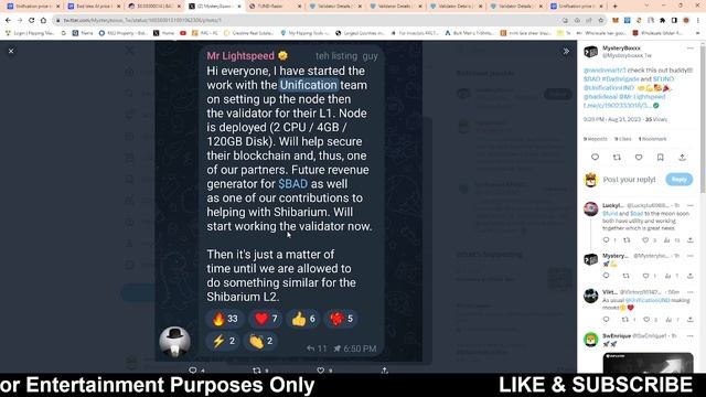 ??? UNIFICATION & BAD IDEA AI NEW PARTNERSHIP ??? смотреть онлайн