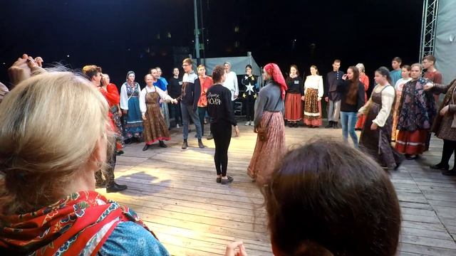 Вечорка на второй день Бирюзовой Катуни