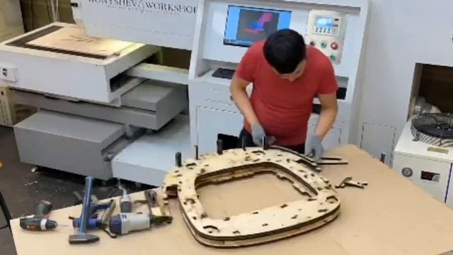 DIY изготовление кресле Gina на основе Каркасов Konyshev смотреть онлайн