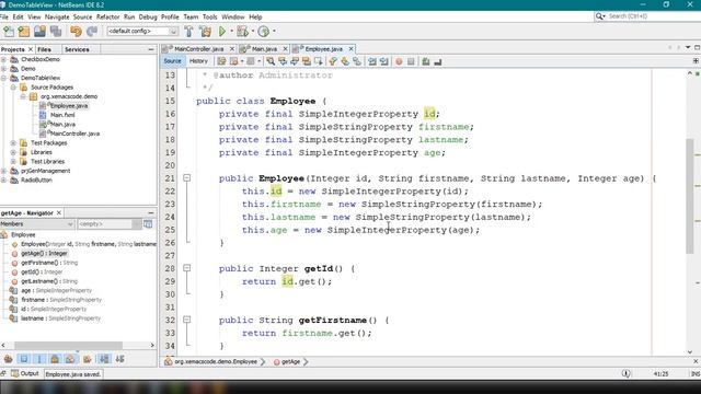 JavaFX Tutorial for Beginners 23 - How to use TableView in JavaFX смотреть онлайн