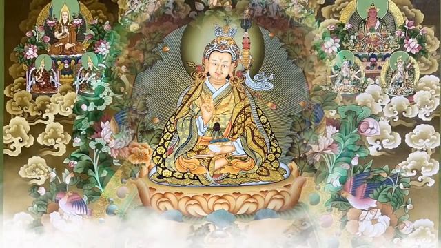 ☸Guru Padmasambhava Prayer(Konchok Chidue)དཀོན་མཆོག་སྤྱི་འདུས། Guru Rinpoche Prayer|Tibetan Prayer смотреть онлайн